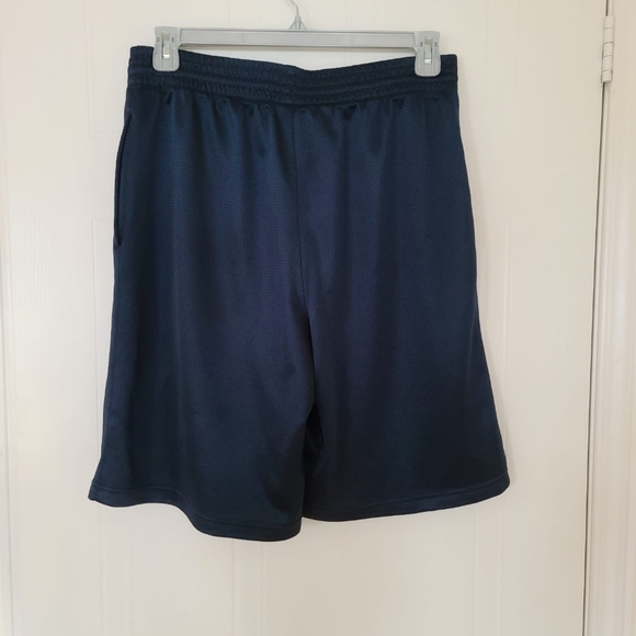 Foot Locker Drawstring Shorts Large Navy Blue - Picture 2 of 3